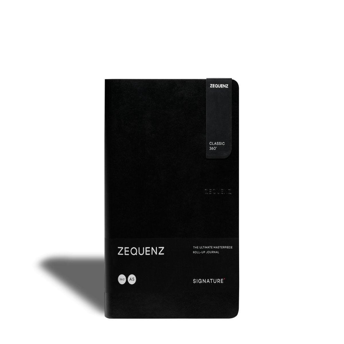 Zequenz - Grid Notebook - Signature Lite - A5 - Black