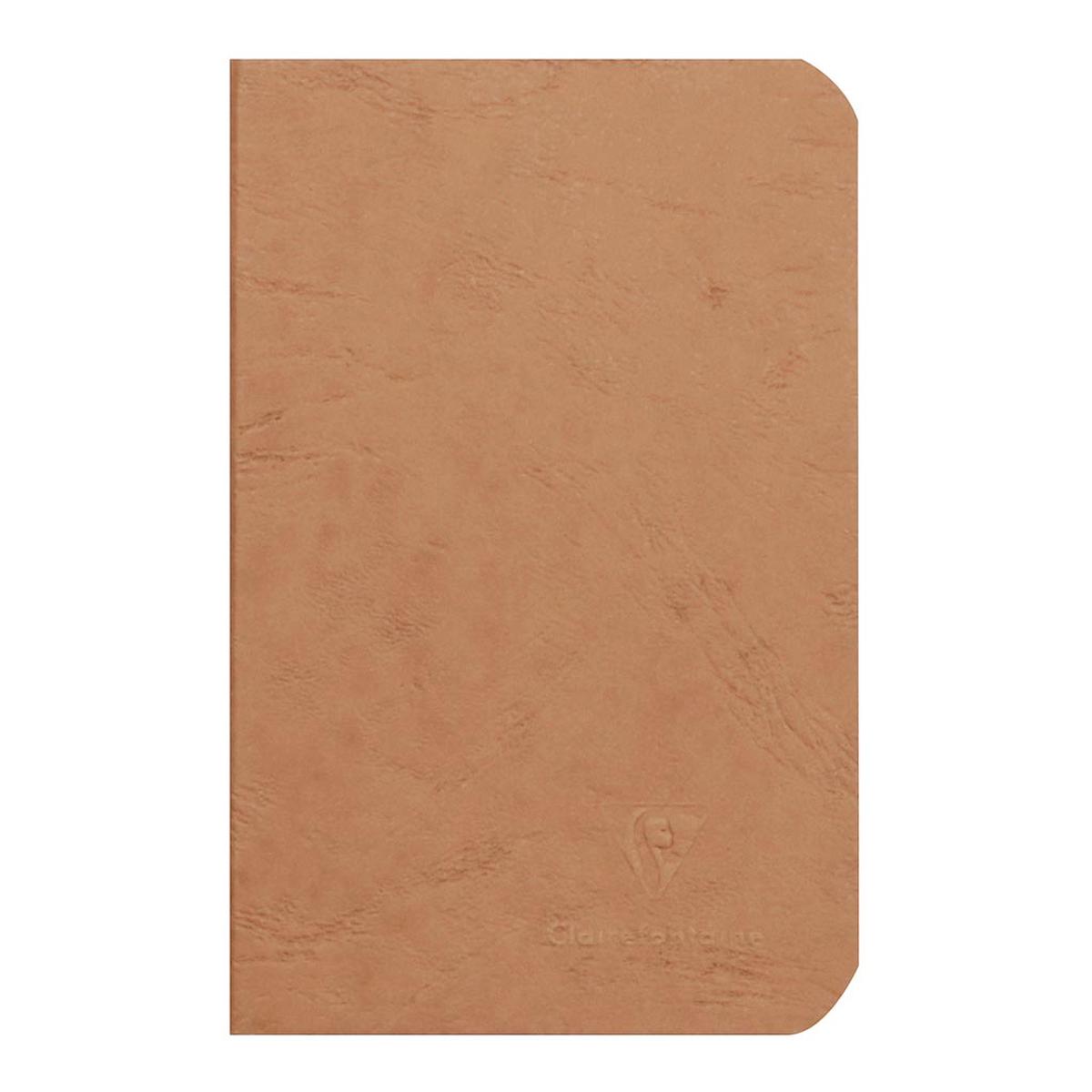 Age Bag Notebook Pocket Lined Tobacco