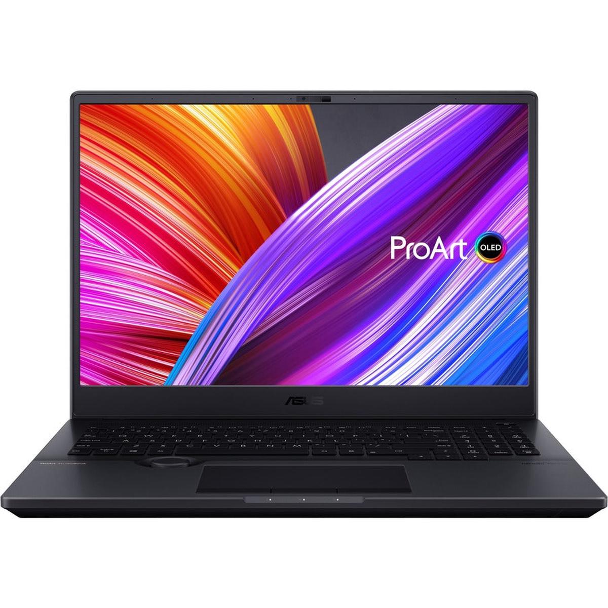 Asus ProArt Studiobook 16 OLED H7600 H7600ZW-DB76 16" Notebook - 4K - 3840 x 2400 - Intel Core i7 12th Gen i7-12700H Tetradeca-core (14 Core) 2.30 GHz - 16 GB Total RAM - 2 TB SSD - Mineral Black