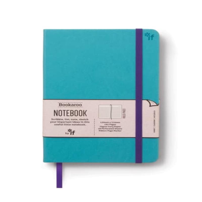 BOOKAROO NOTEBOOK A5 JOURNAL TURQUOE