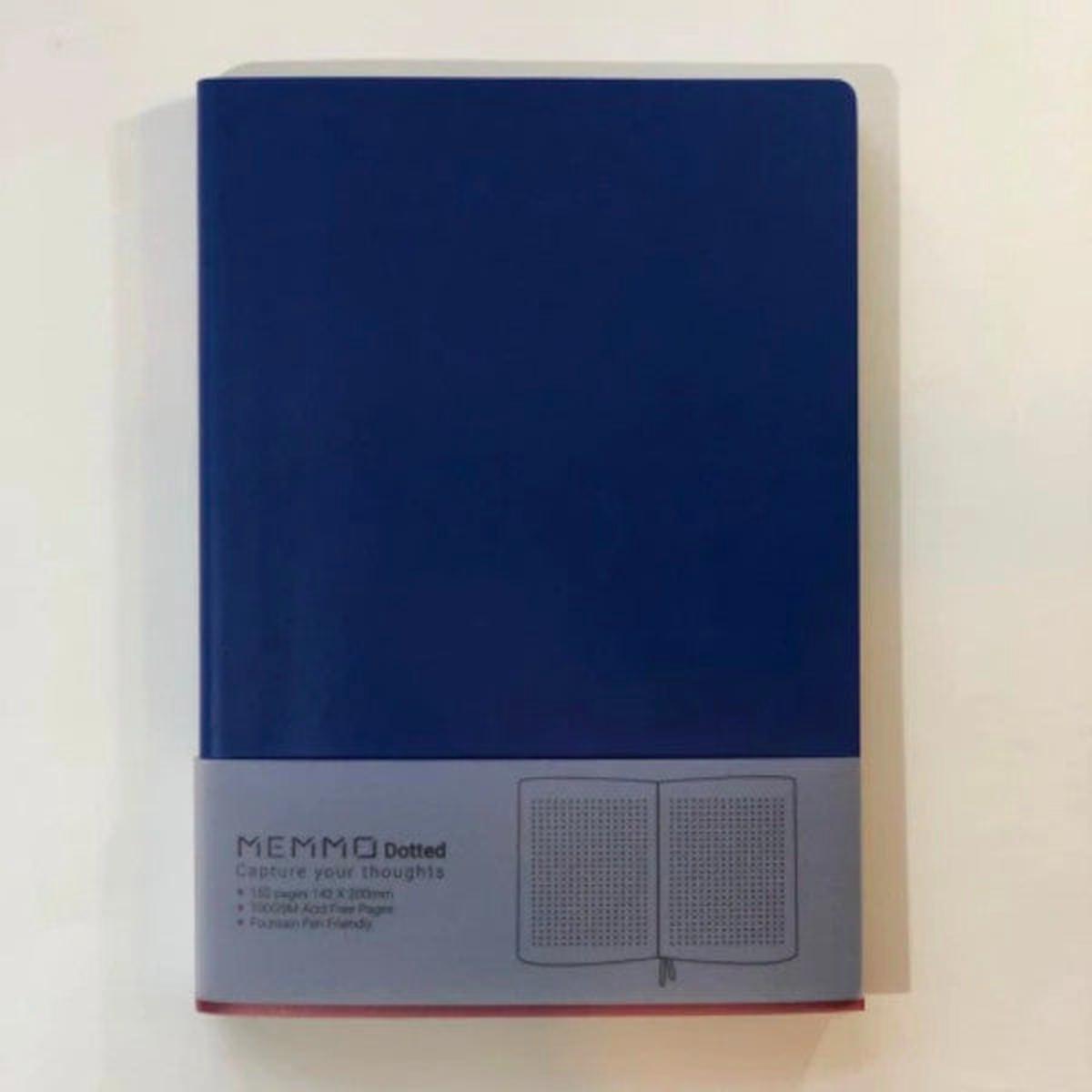 *Clearance* MEMMO Notebook - Navy - A5 - Lined