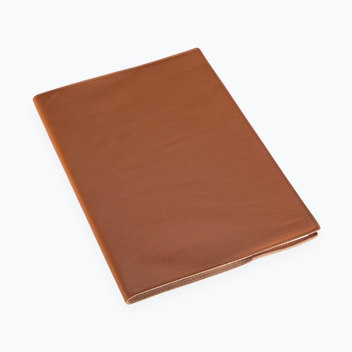 Bookbinders Design - Notebook - Leather - A4 - Cognac