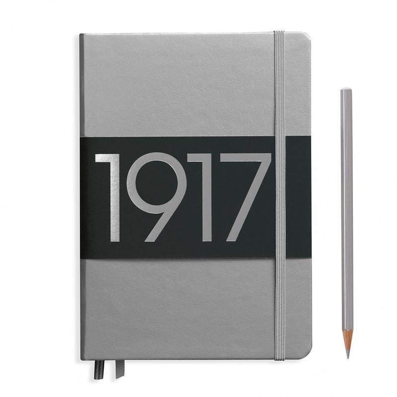 1917 Metallic Edition Notebook - Medium - Silver | Ruled