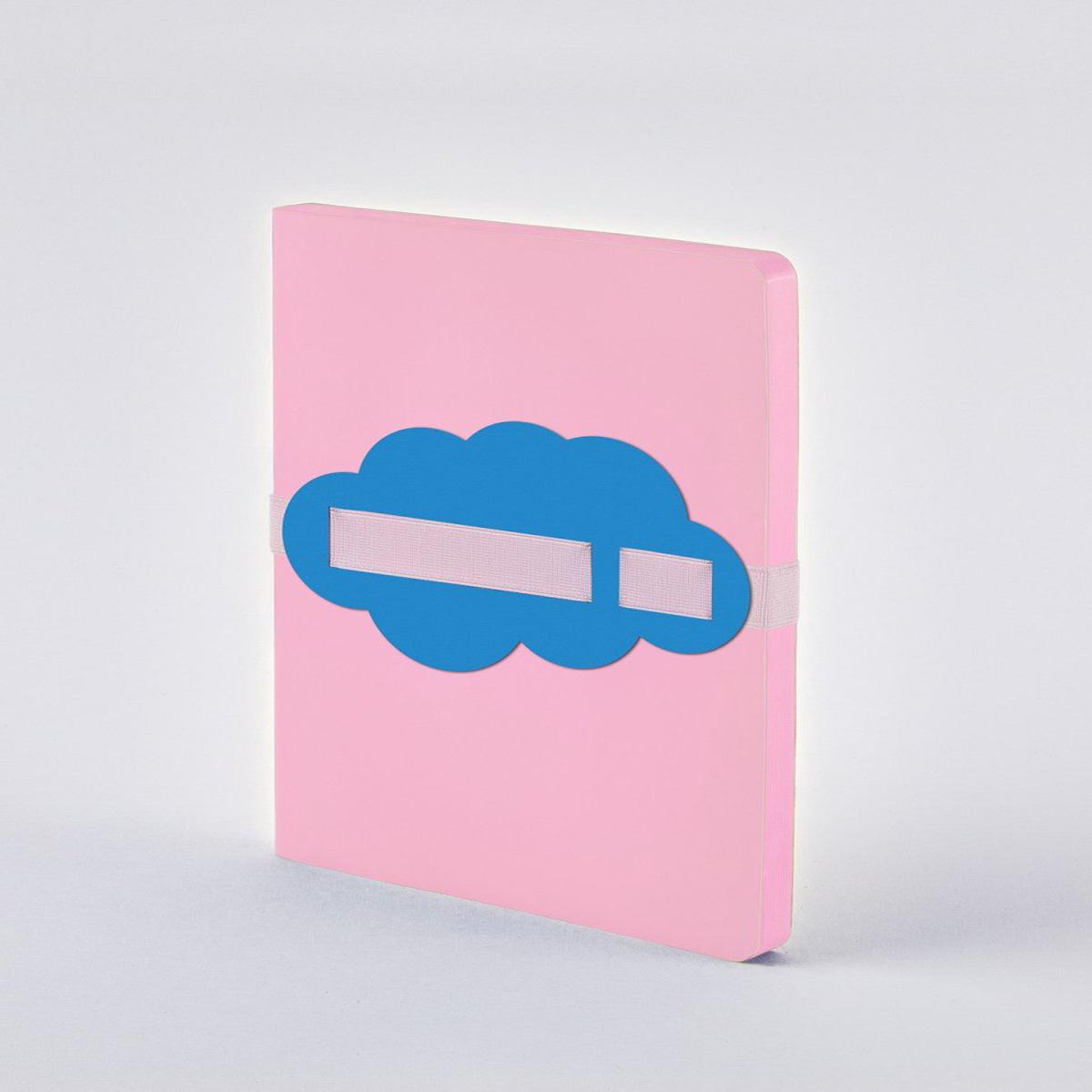 Voyager Dotted Notebook - Large Cloud