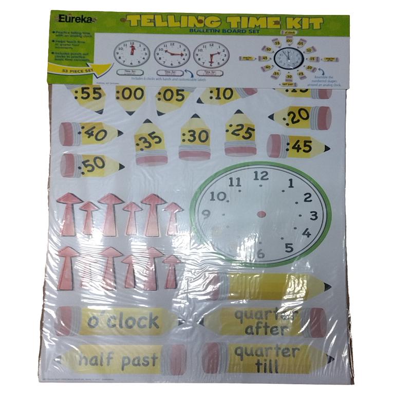 BBOARD TELLING TIME SET