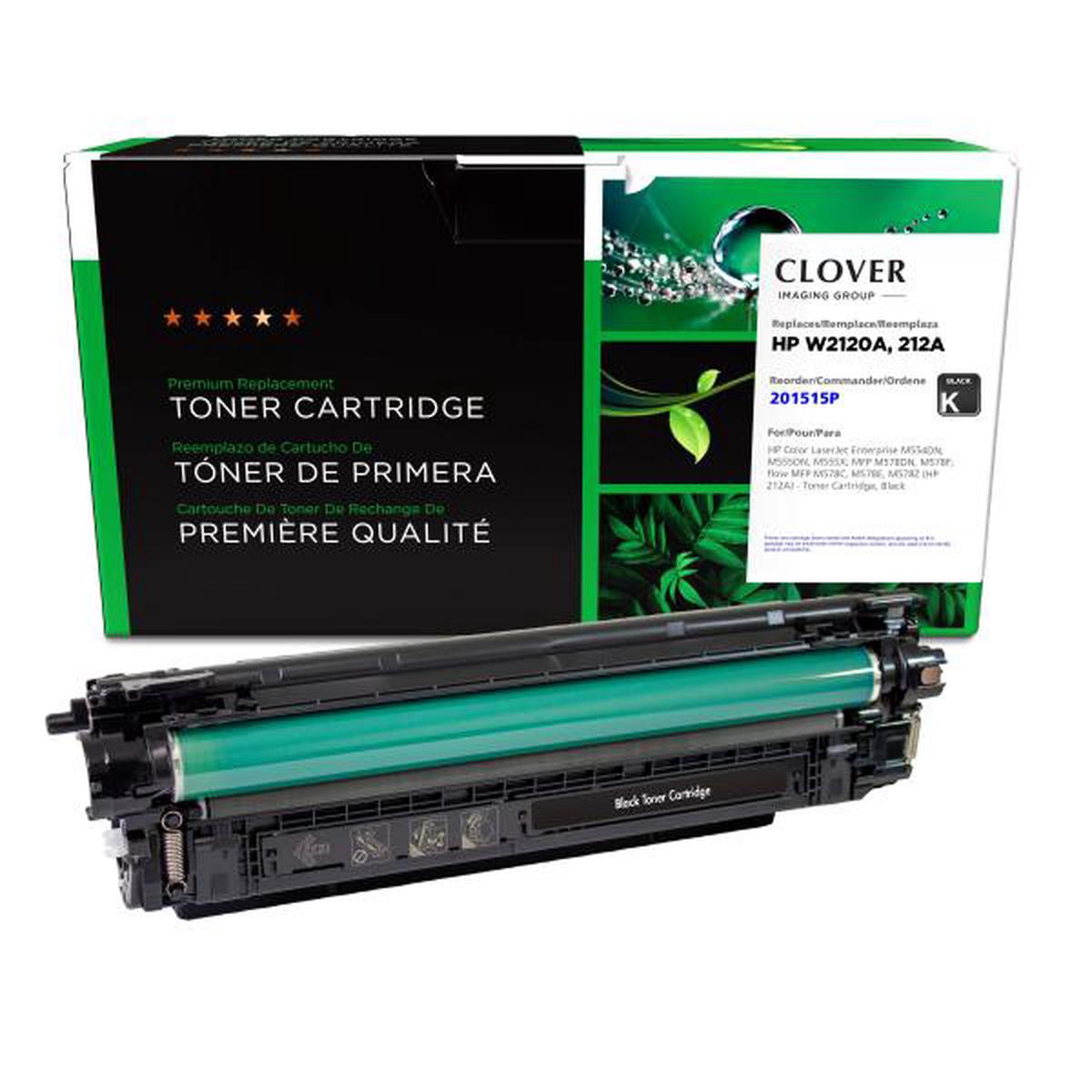 Clover Technologies Group, LLC Clover Imaging Remanufactured Black Toner Cartridge for HP 212A (W2120A)