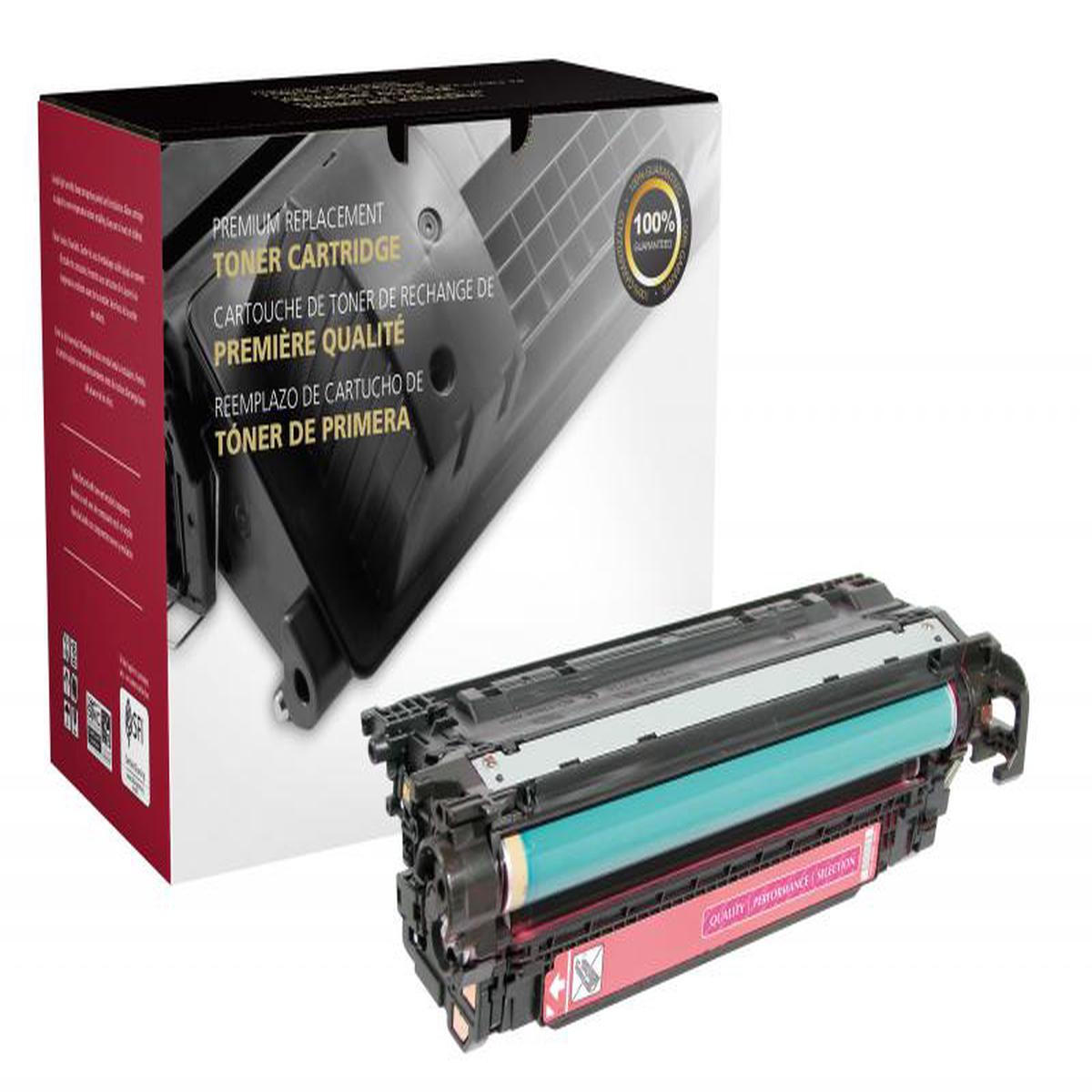 Clover Technologies Group, LLC Clover Imaging Remanufactured Magenta Toner Cartridge for HP CE403A (HP 507A)