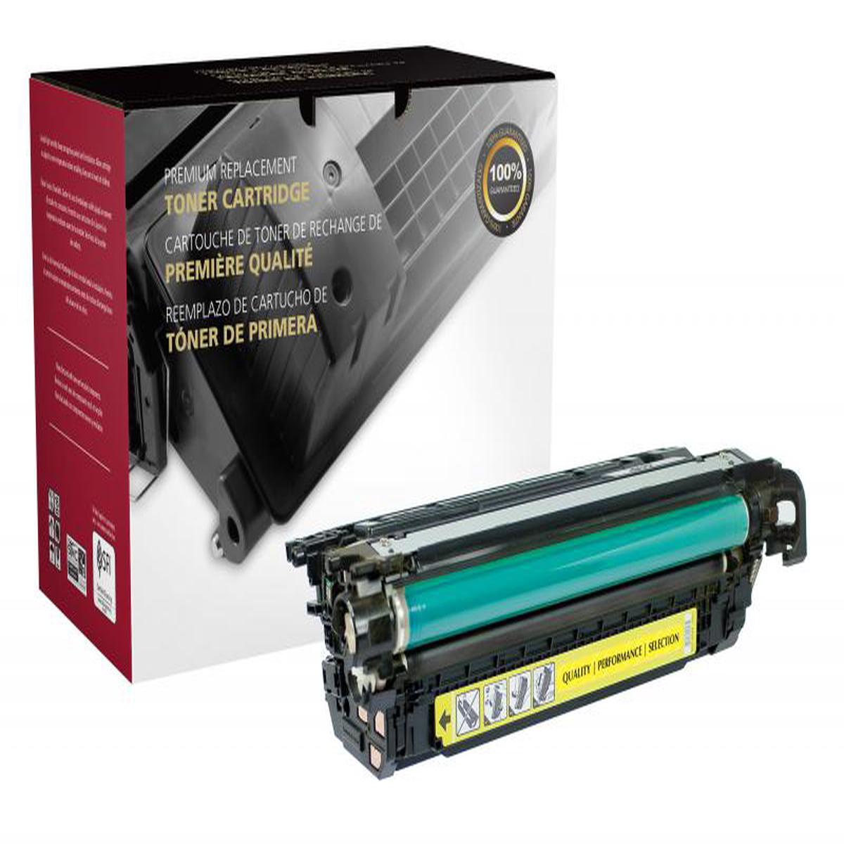 Clover Technologies Group, LLC Clover Imaging Remanufactured Yellow Toner Cartridge for HP CF322A (HP 653A)