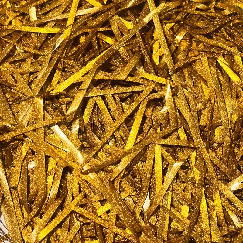 Shredded Filler Paper Gold