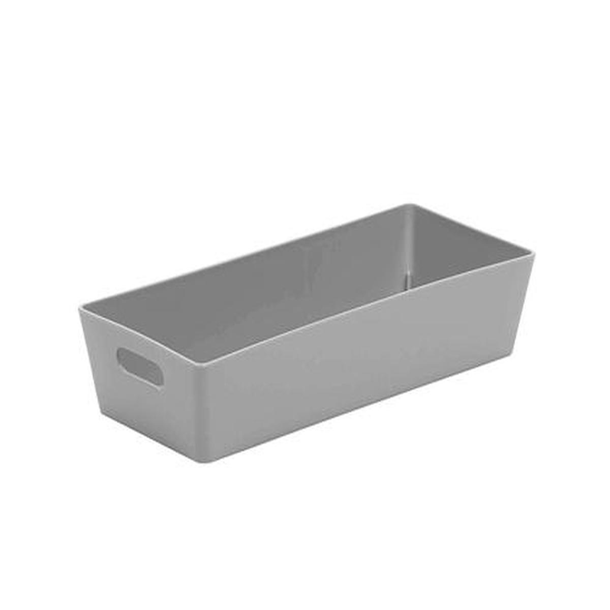 Wham Grey Rectangular Studio Basket 2.01 1 Litre - 5