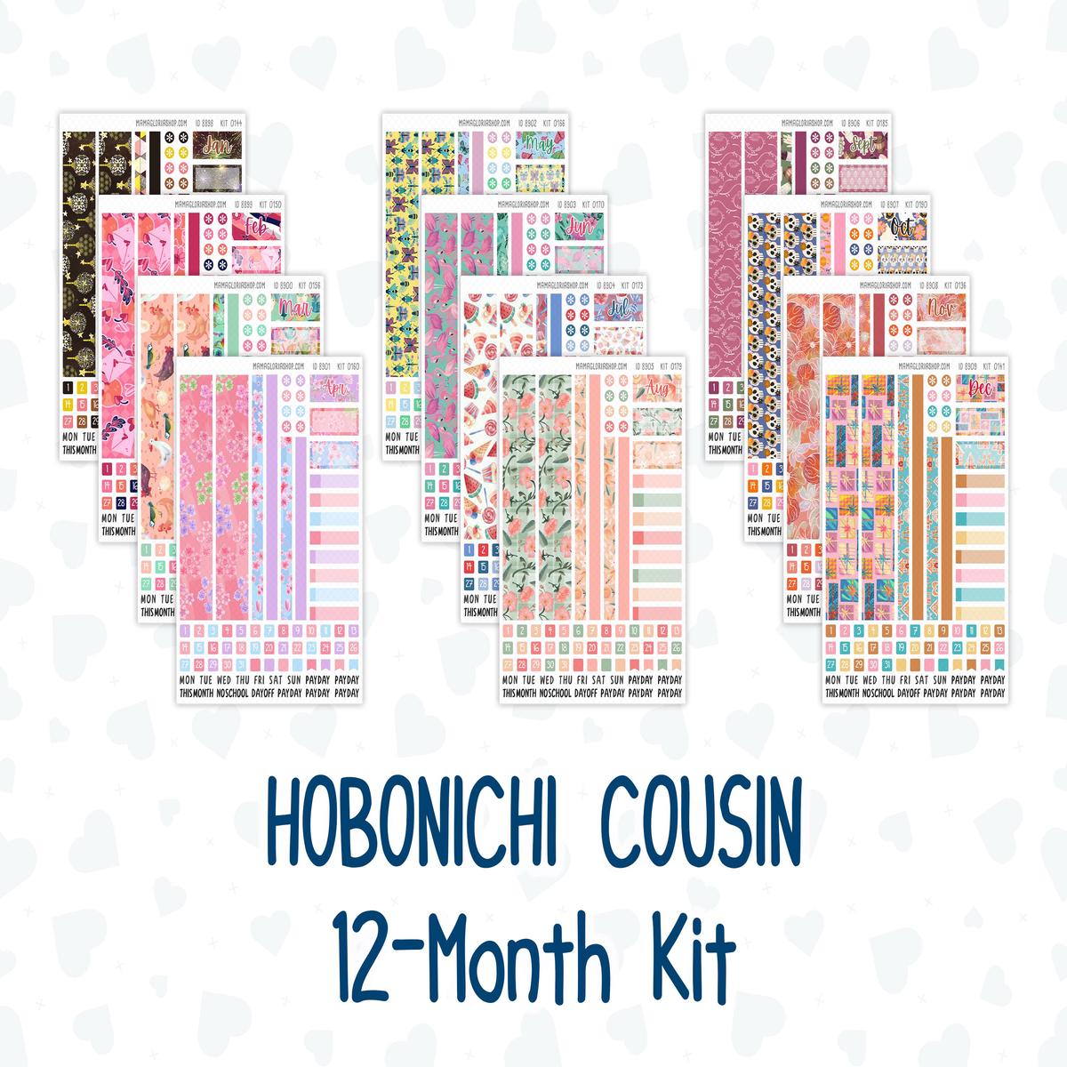 12-Month Kit -  For Hobonichi Cousin A5