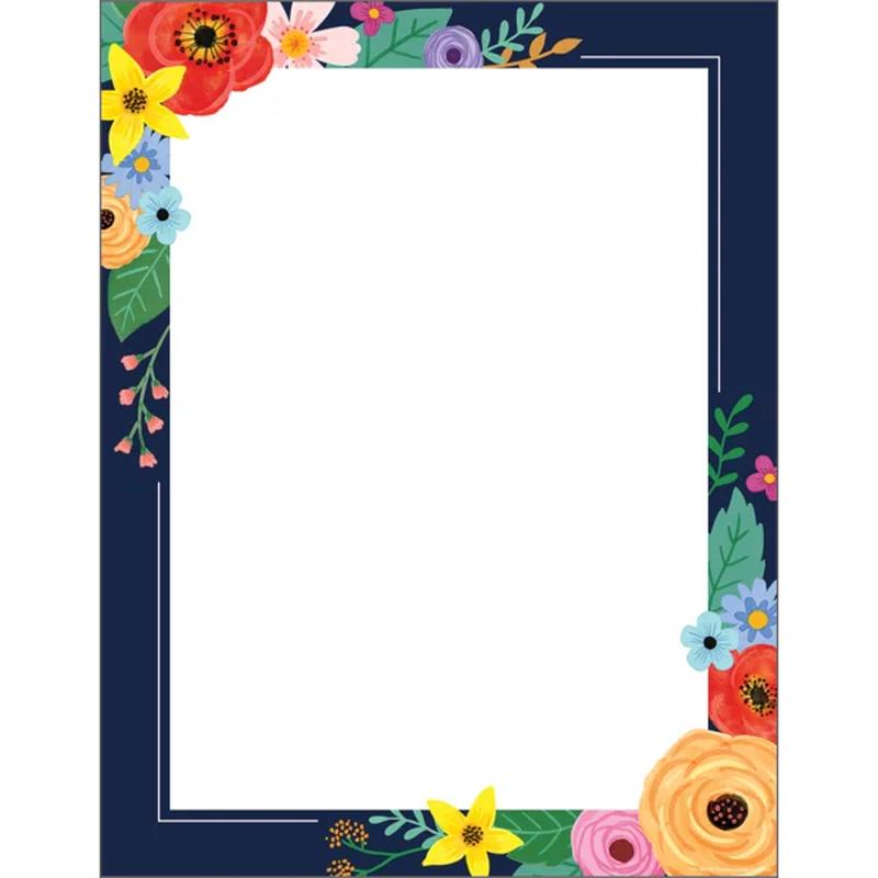 WILDFLOWERS BLANK CHART