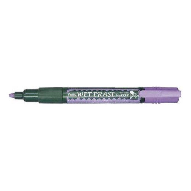 WET ERASE CHALK MARKER CHISEL TIP VIOLET