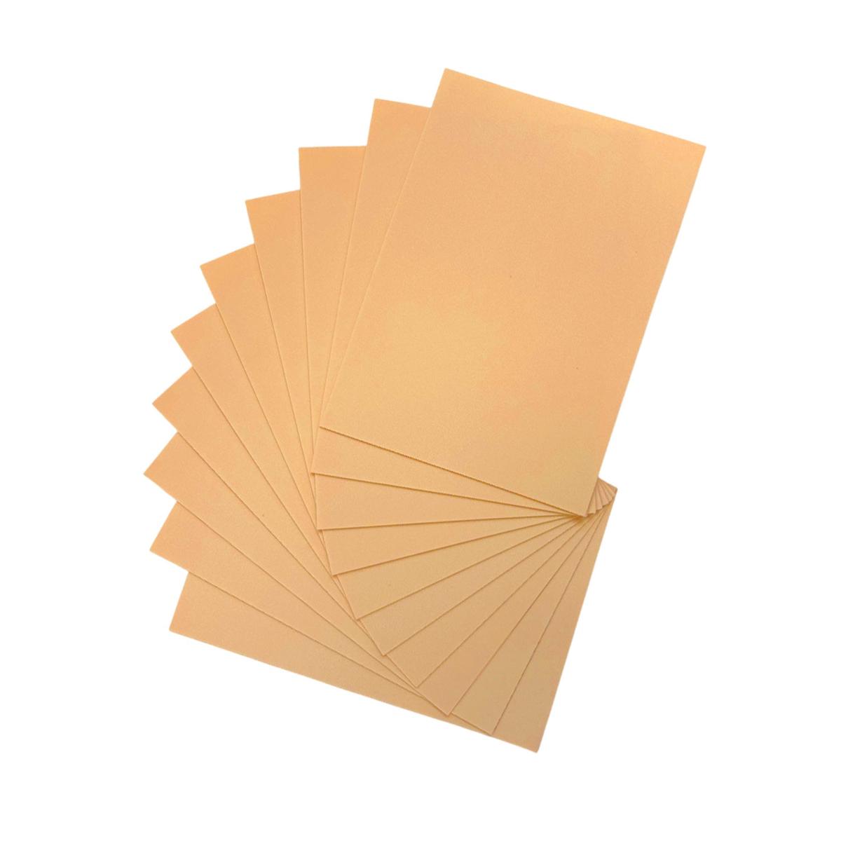 Pack of 50 A5 Peach Coloured EVA Foam Sheets