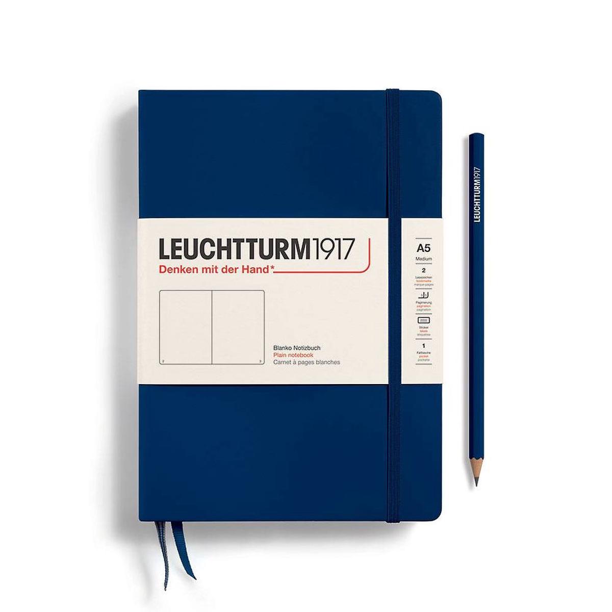 Leuchtturm1917 Navy Plain Journal
