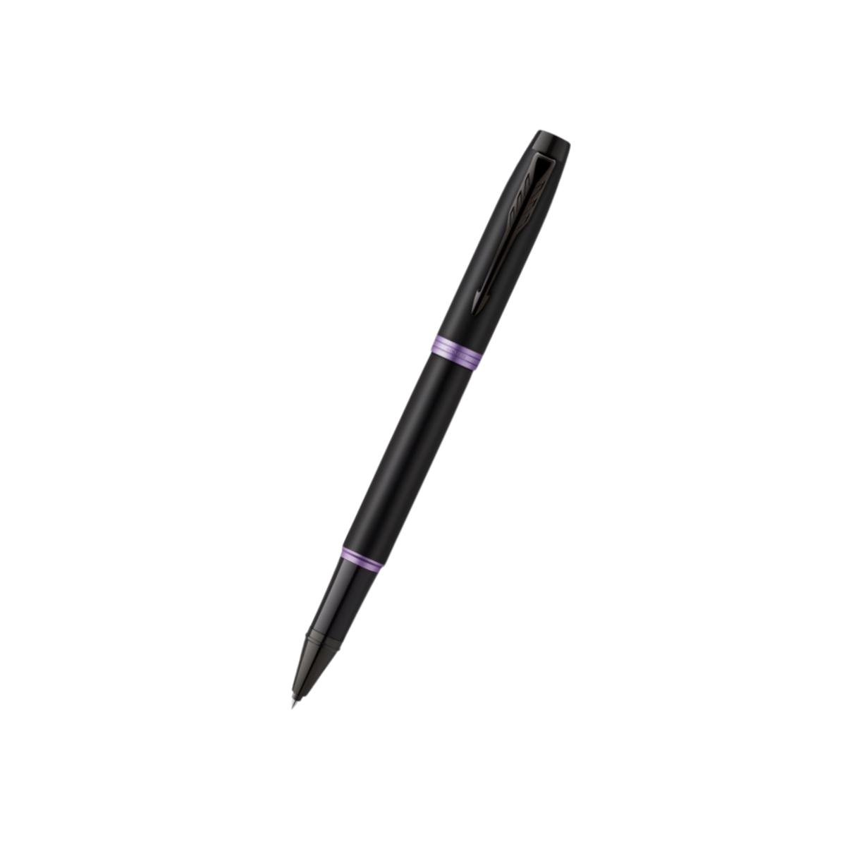 Parker IM PROFESSIONAL Vibrant Ring Rollerball Pen Amethyst Purple