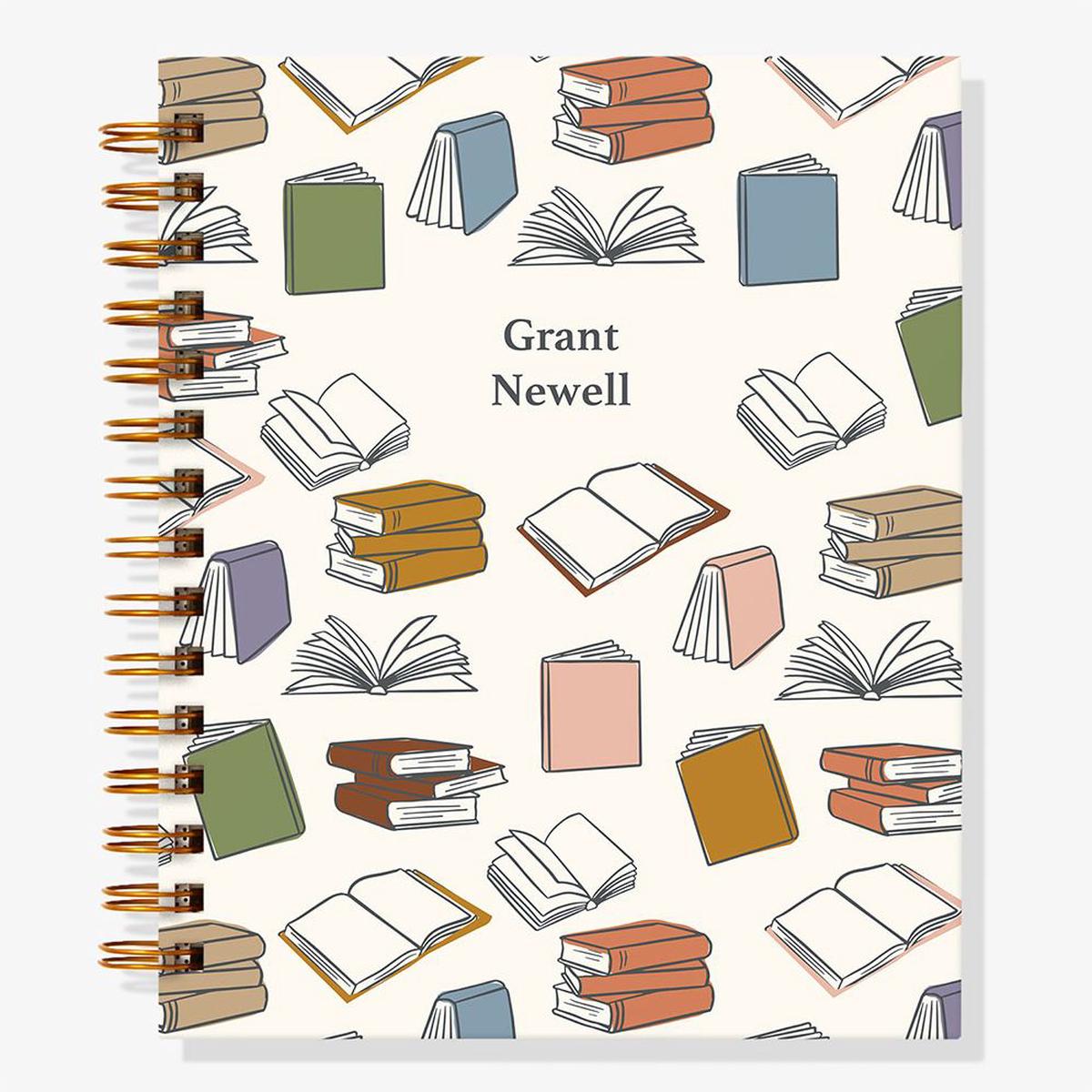 12-Month Books Custom Planner