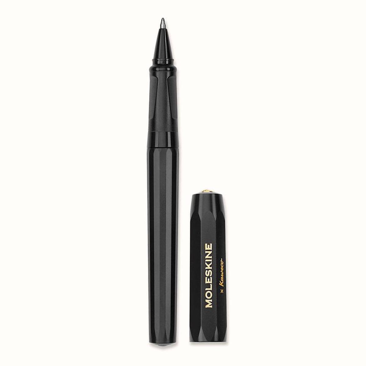 Moleskine Kaweco Ballpoint Pen, Black, Medium Point , Blue Ink