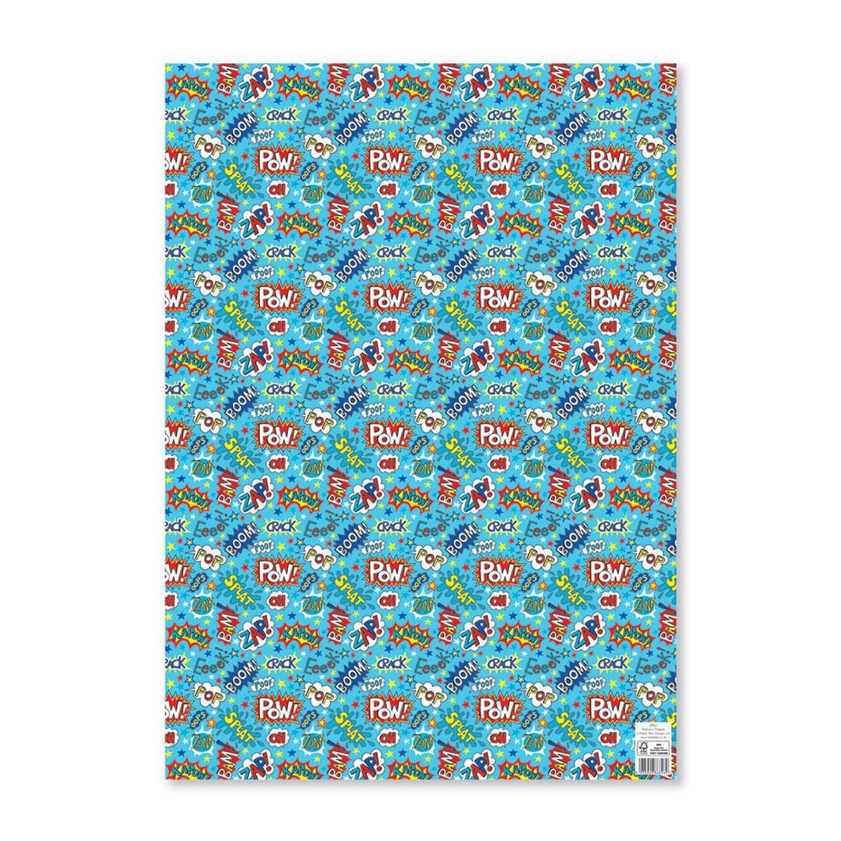 Boom Pow Flat Wrap