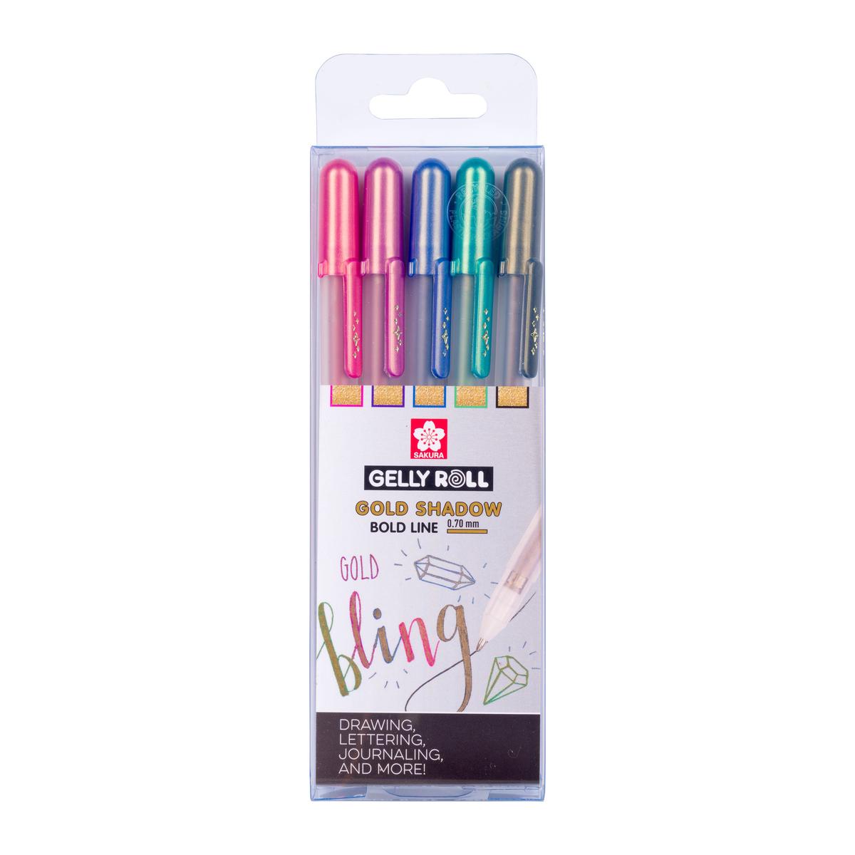 Sakura Gelly Gold Shadow Set 5