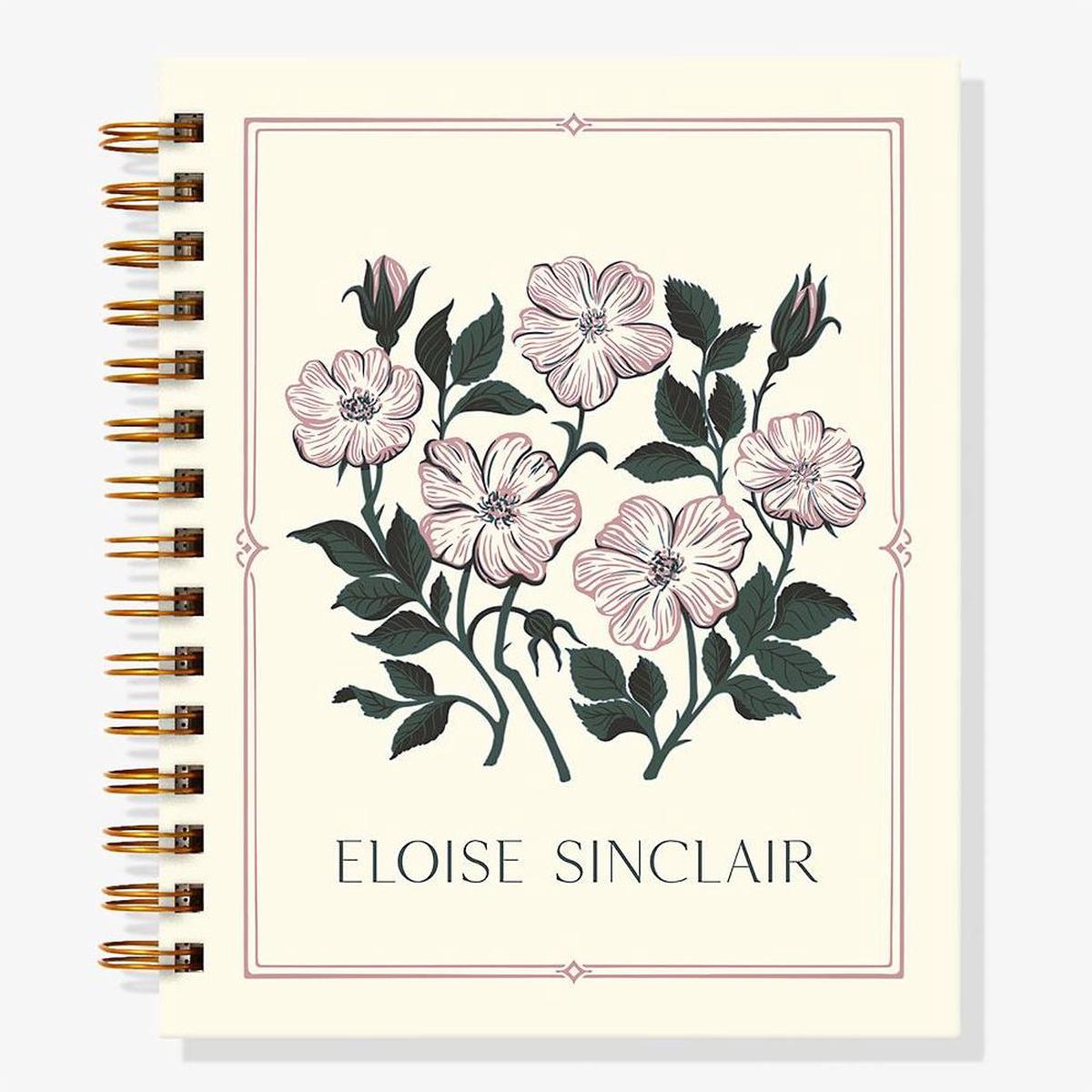 12-Month Dogwood Bunch Custom Planner