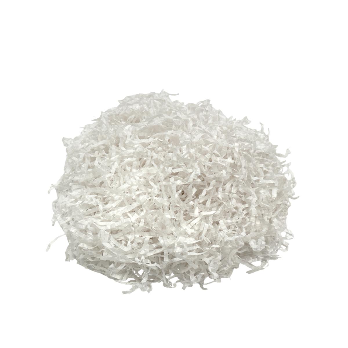 12 Packs of White Tissue Shred 20g - Total 240g