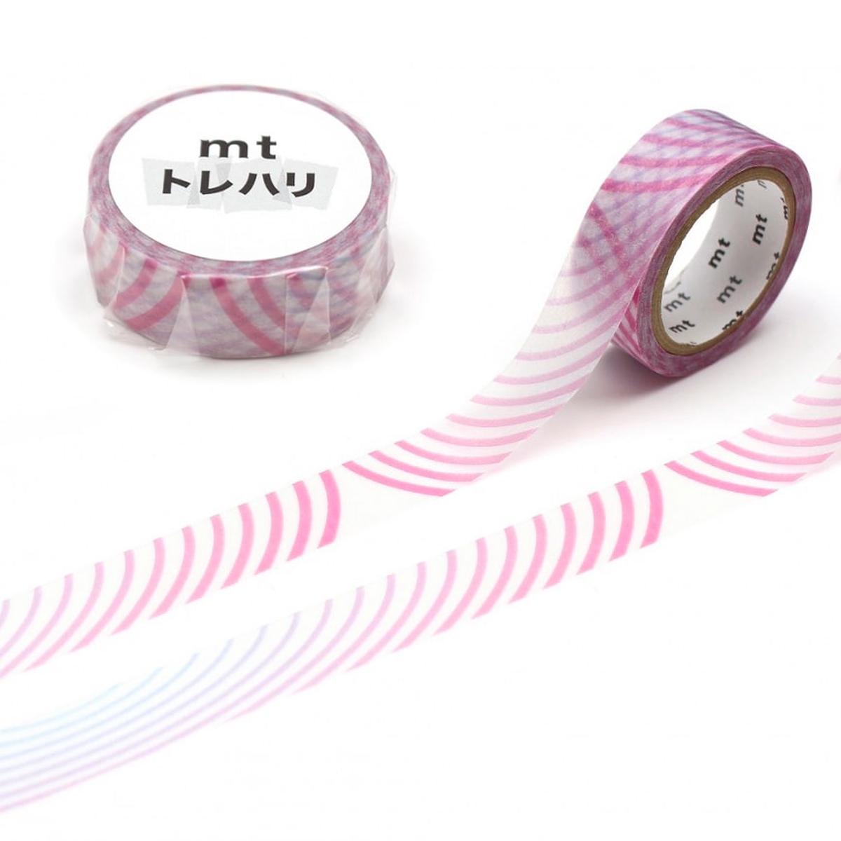 MT Trehari Washi Tape Wave Pattern Moire