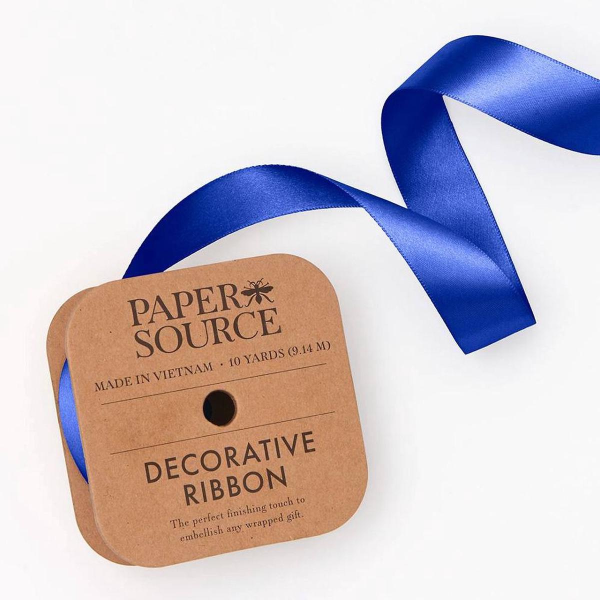 Satin Cobalt Ribbon 1" 10YD