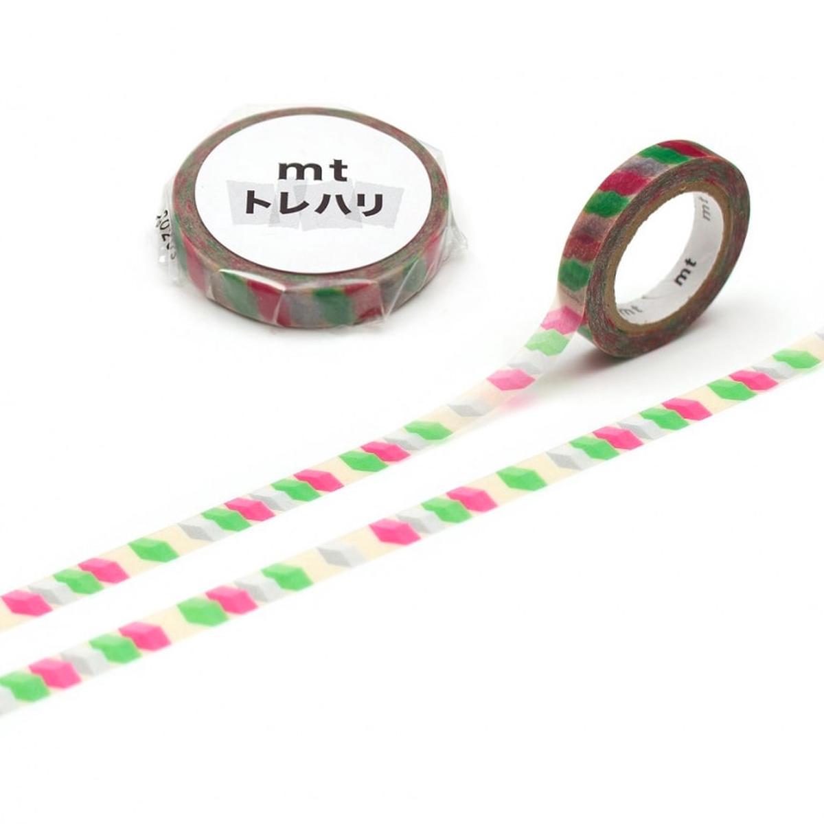 MT Trehari Washi Tape Box Pattern