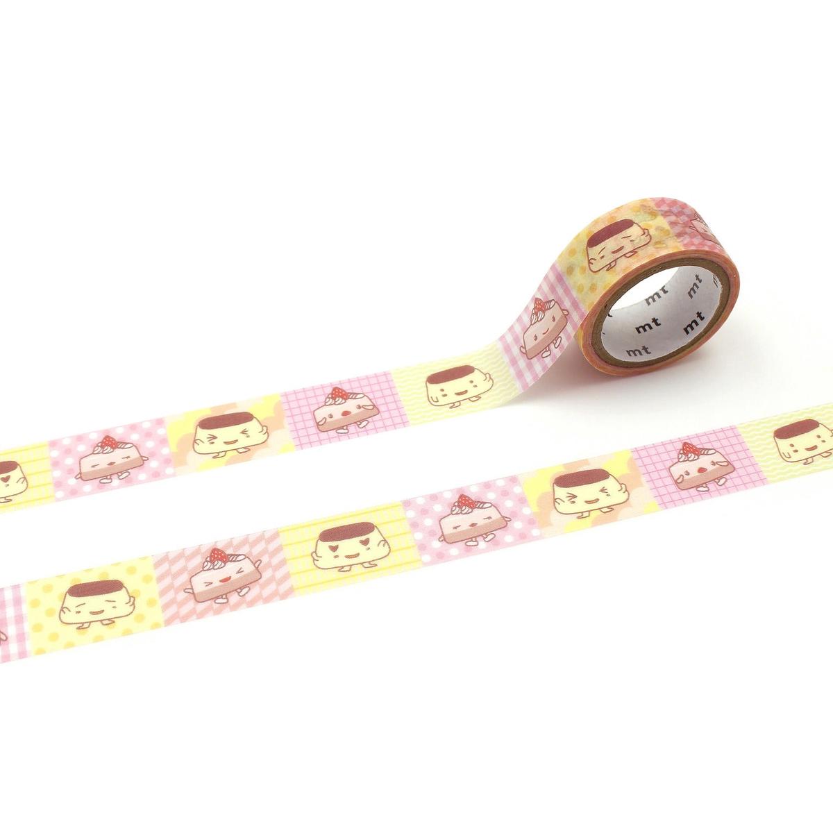 MT x Dagashi Washi Tape - Mini Pudding-chan
