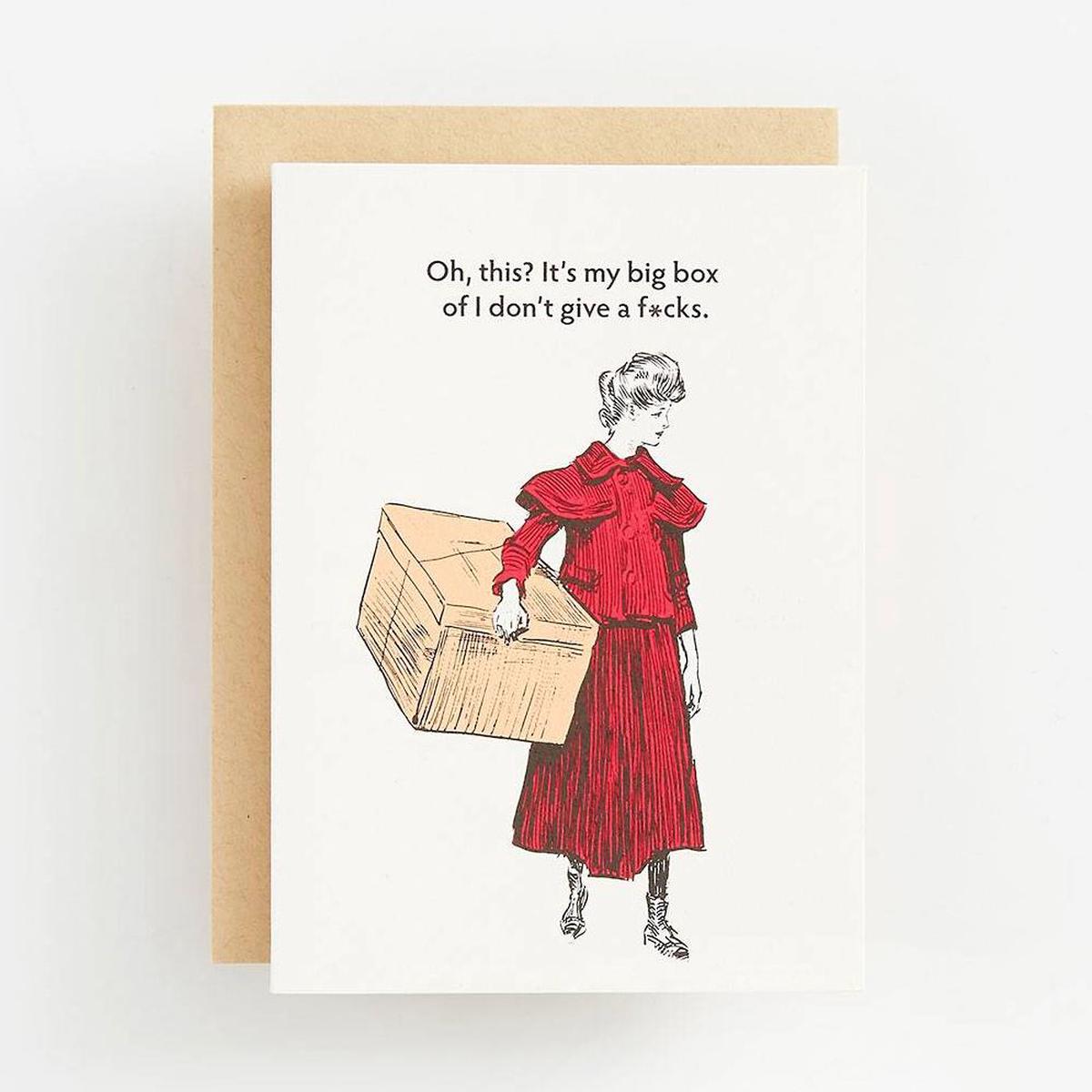 Box of I Don't Give a F***s Card