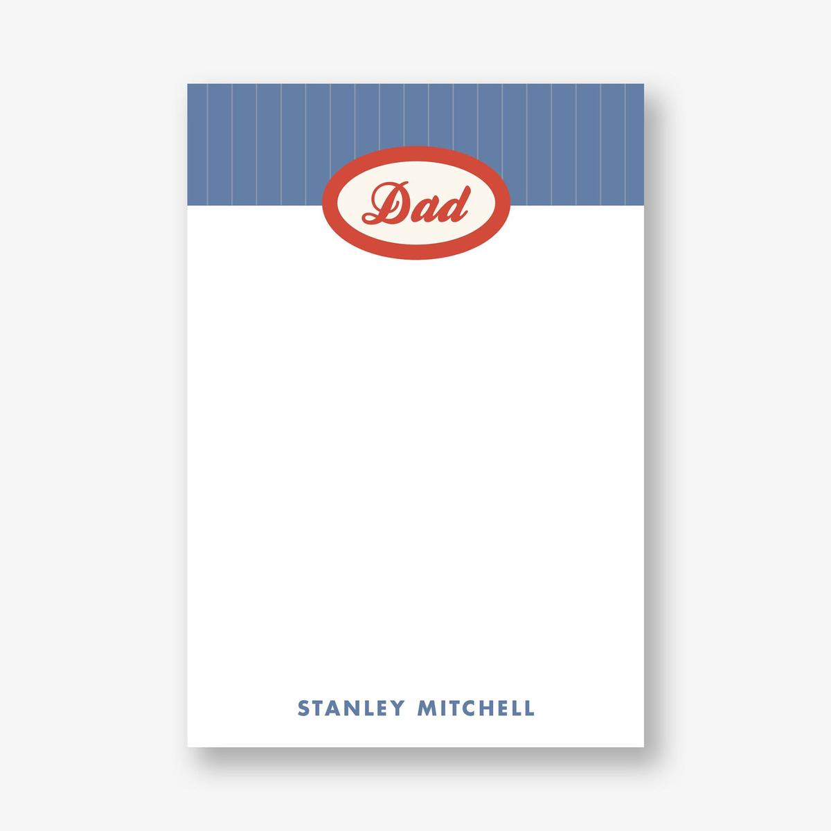 Dad's Workshirt Notepad Set