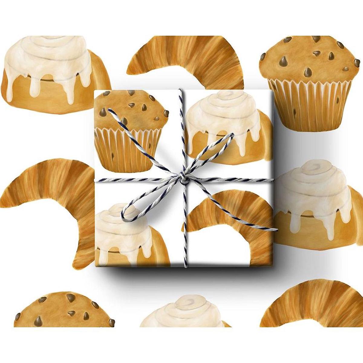 Delicious Pastries Flat Wrap