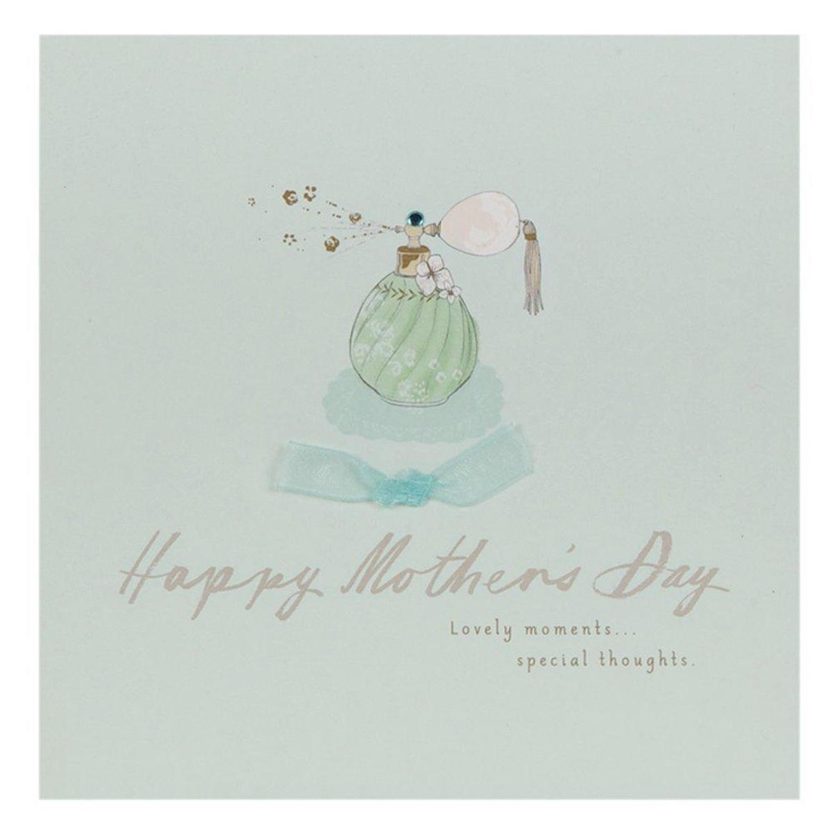 'Contemporary Ribbon' Medium Square Mother's Day Card