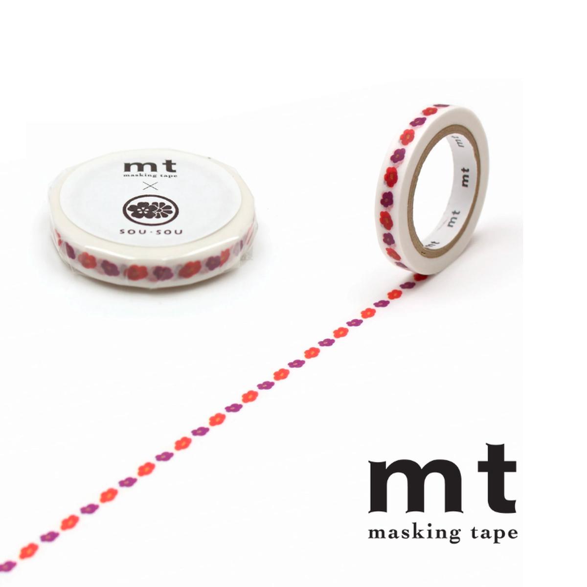 MT x SOUSOU Washi Tape - Hanatsubaki