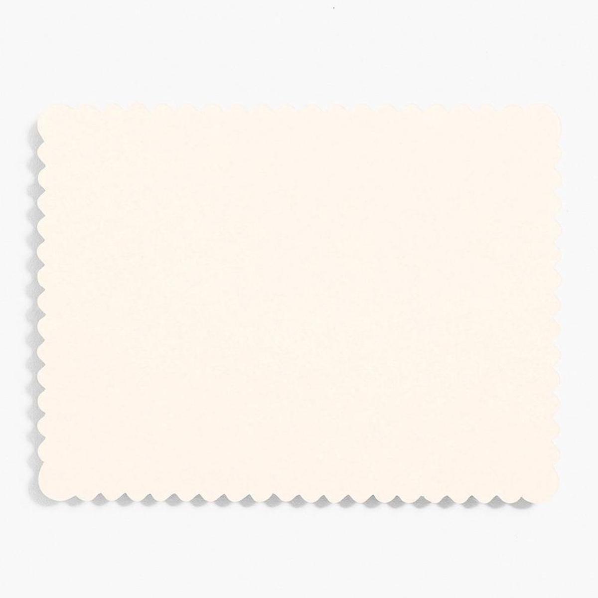 Scallop A2 Luxe Cream Cards