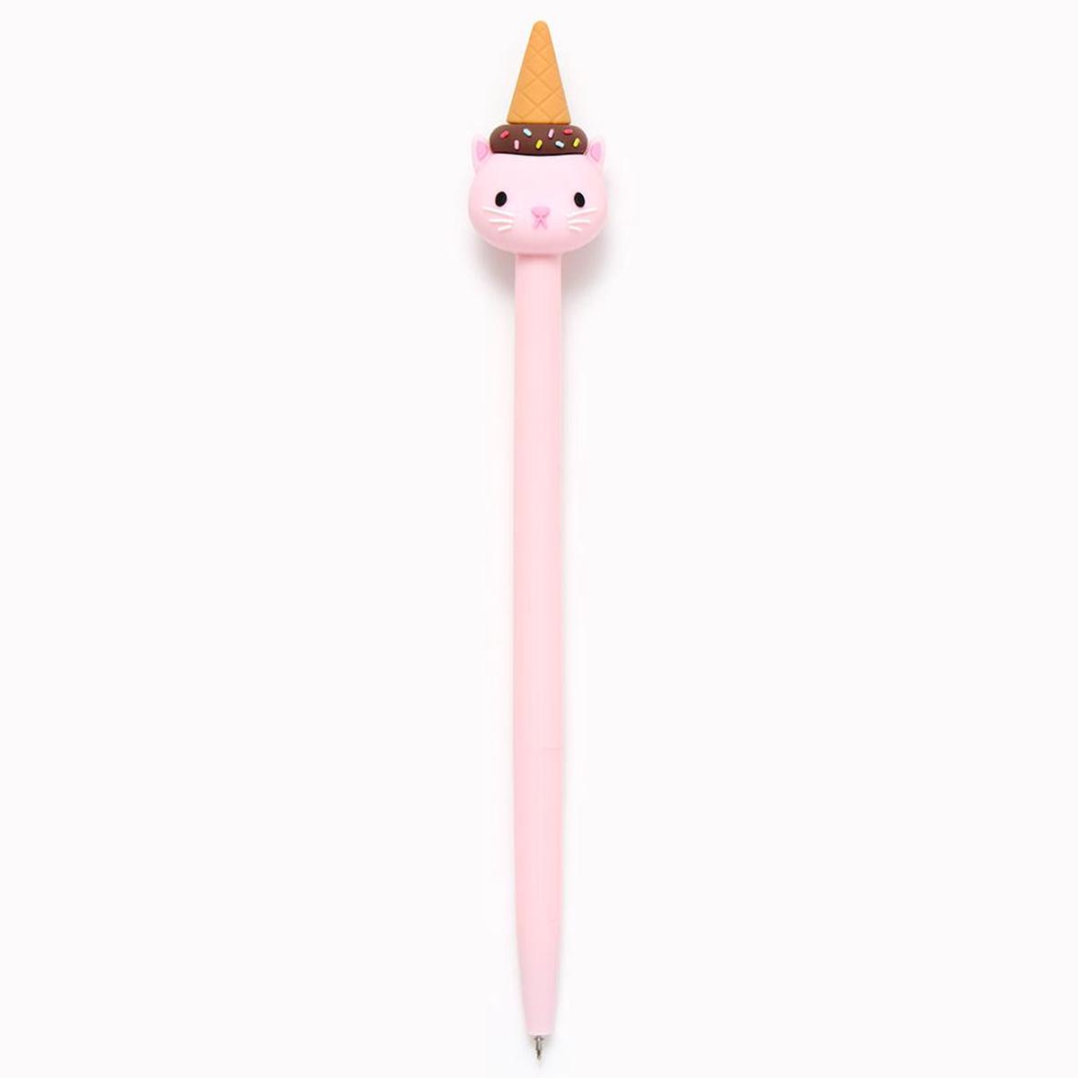 Ice Cream Cat Click Pen