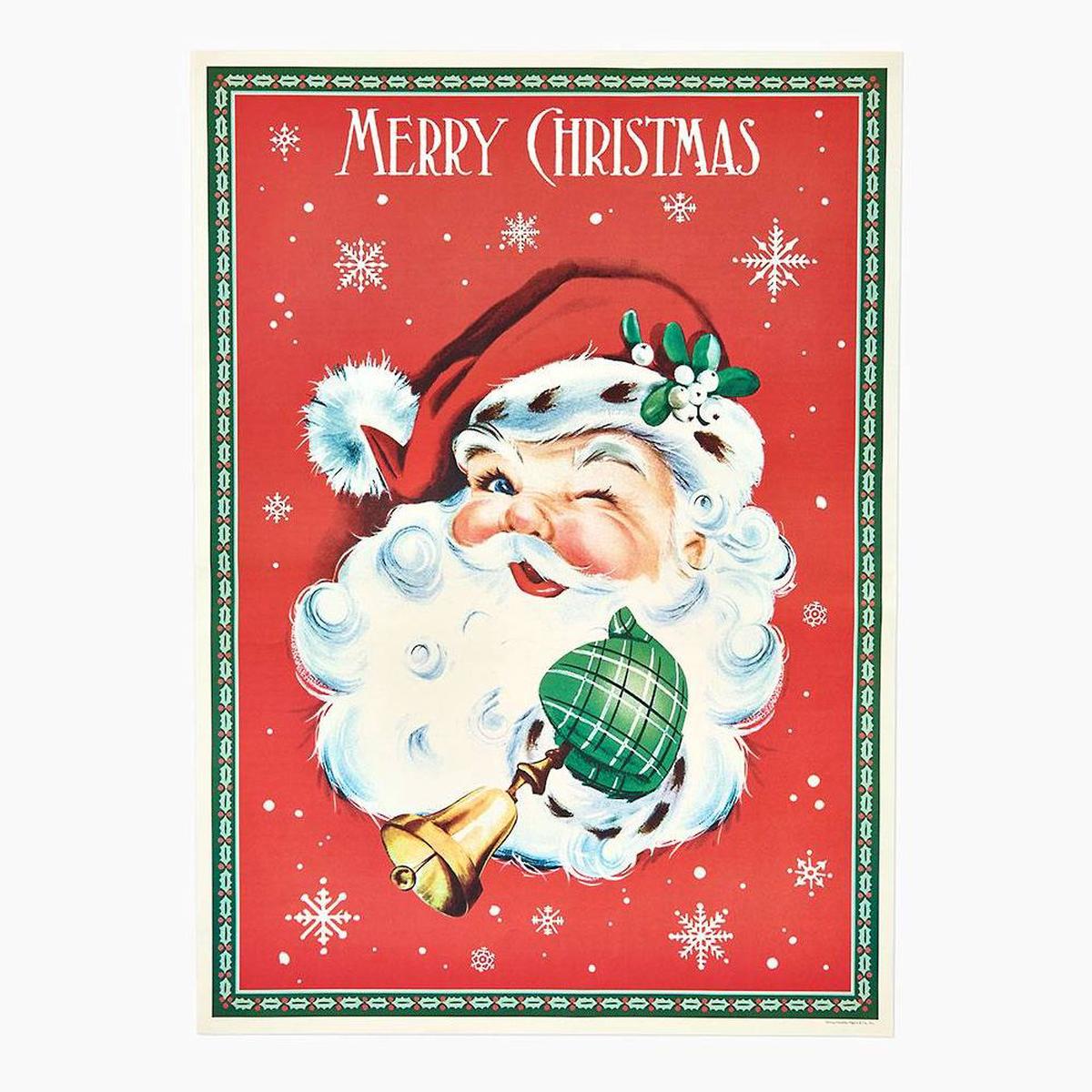 Santa Flat Wrap