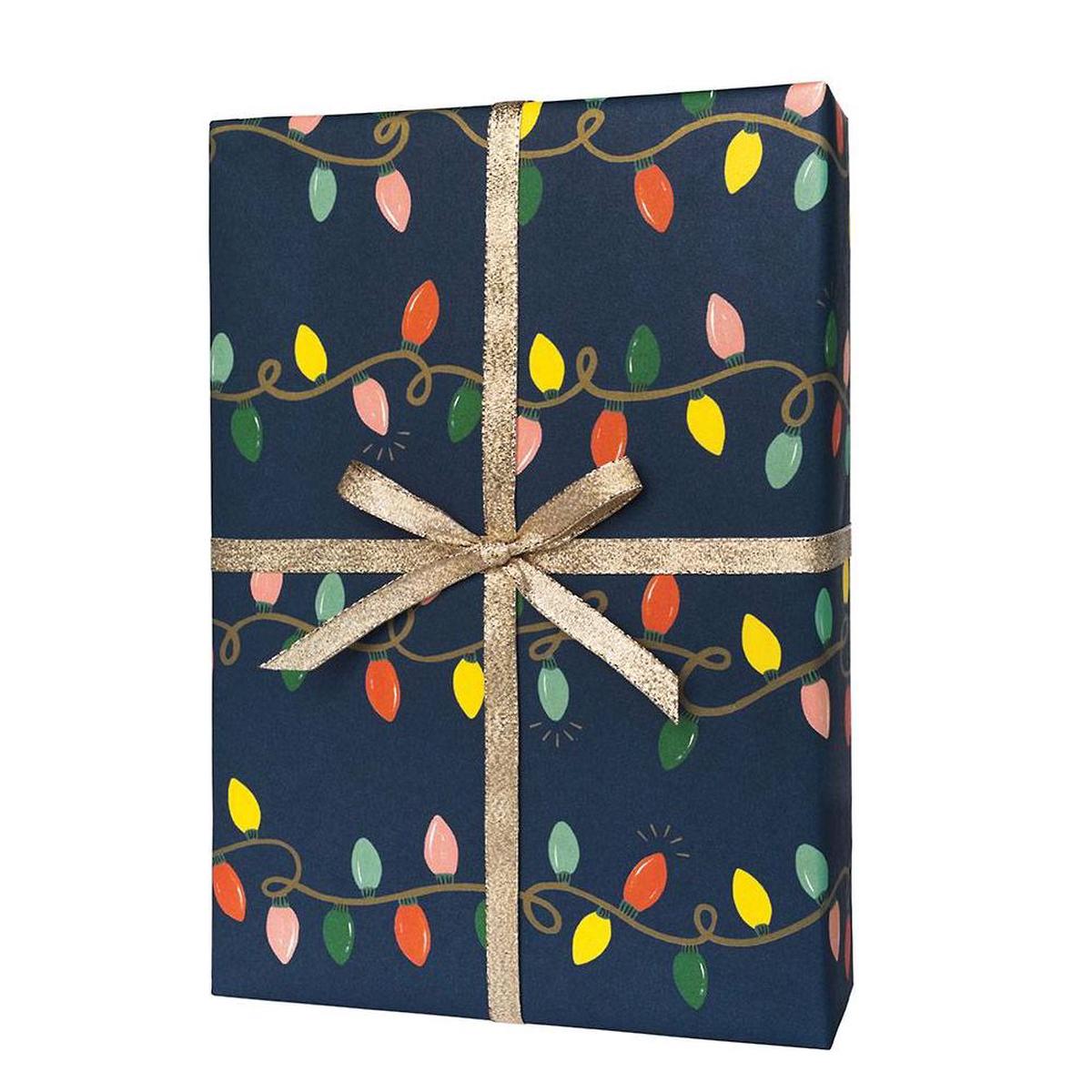 Holiday Lights Flat Wrap