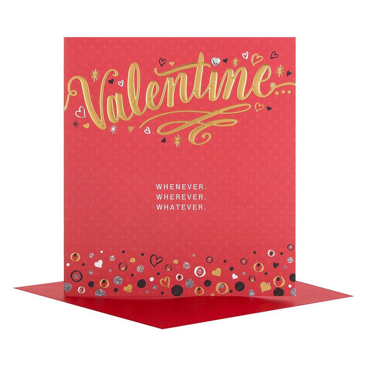 'As Long As It's With You' Valentine's Day Card