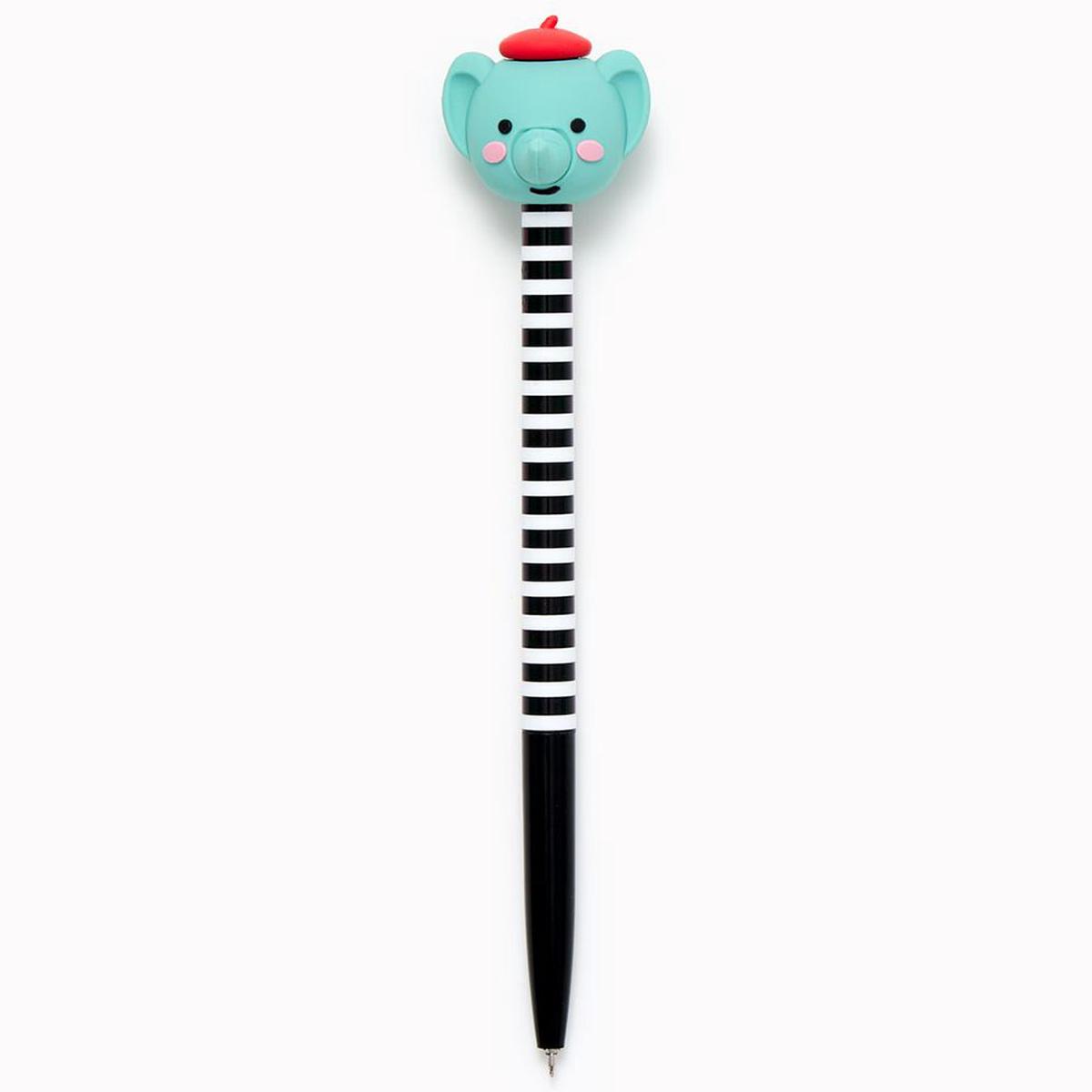 French Elephant Click Pen