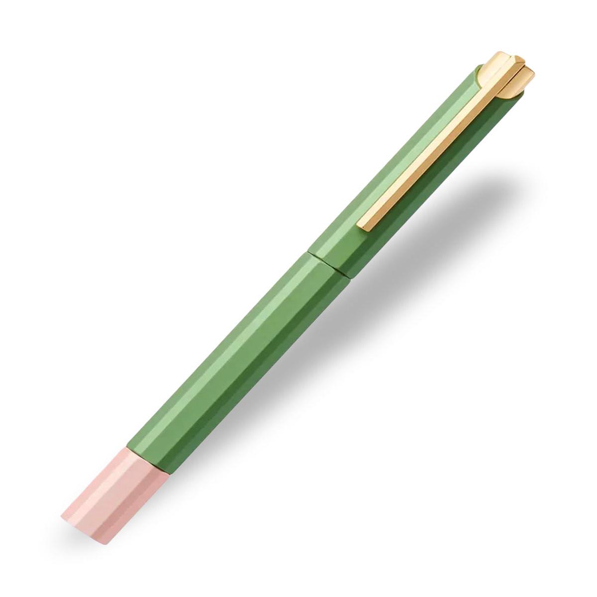 YSTUDIO Glamour Series Evolve Bihex Rollerball Pen - Absinthe
