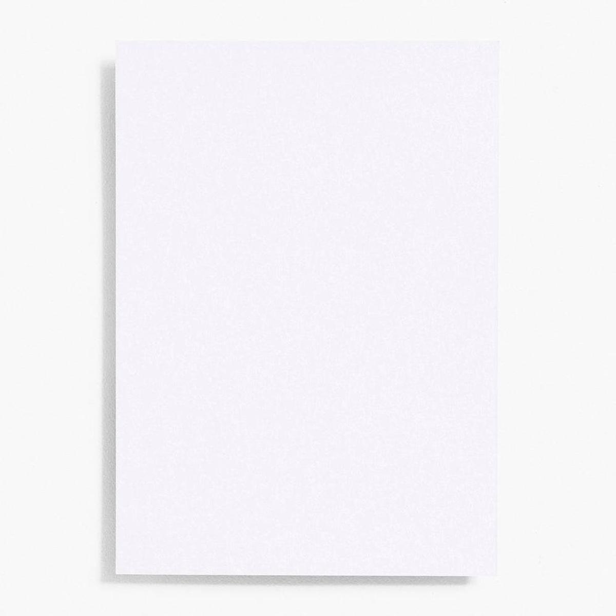 Pure White 4 Bar Note Cards