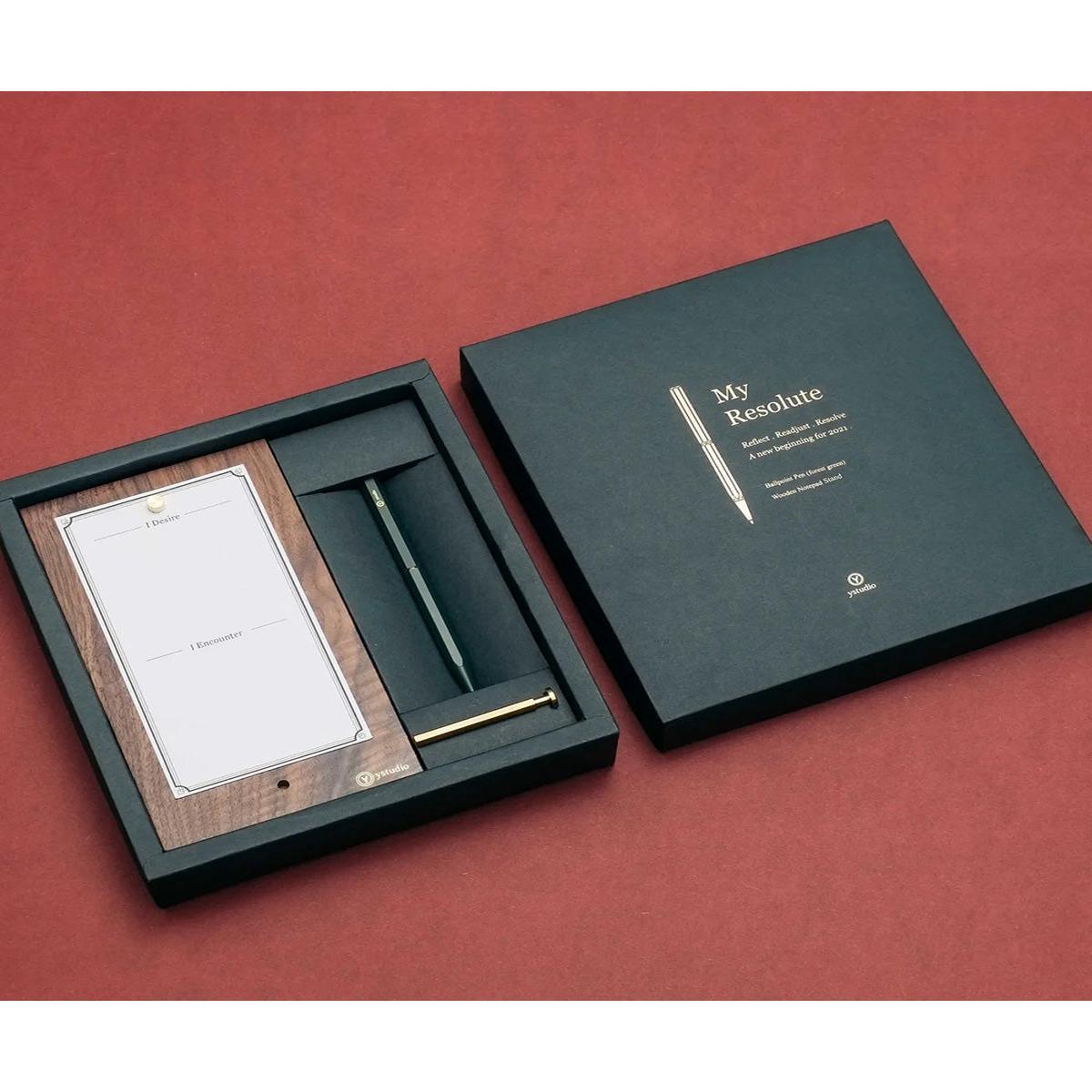 Ystudio My Resolute Slim Ballpoint Pen Gift Set