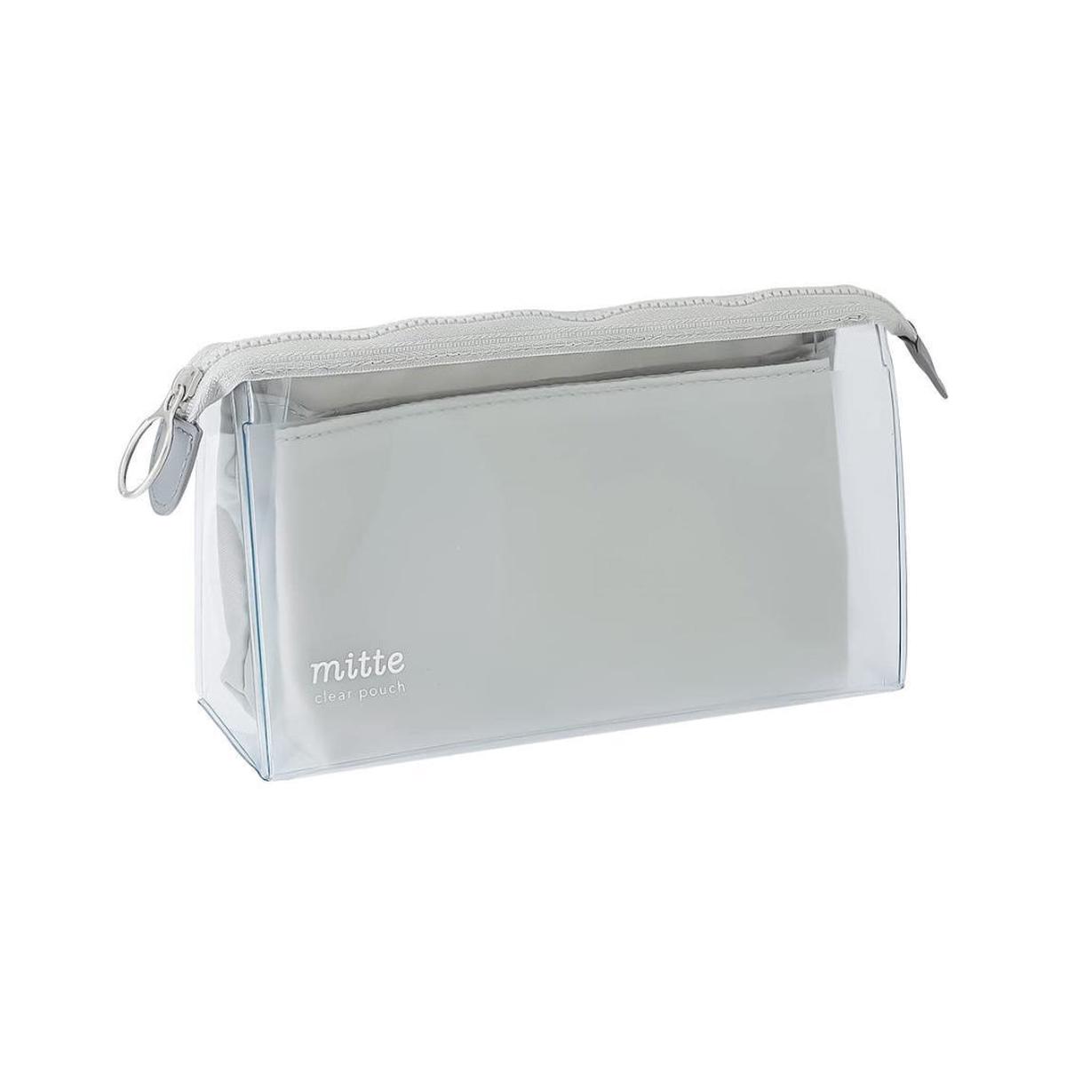 Sun-Star Clear Pouch Mitte Gusset - Light Gray
