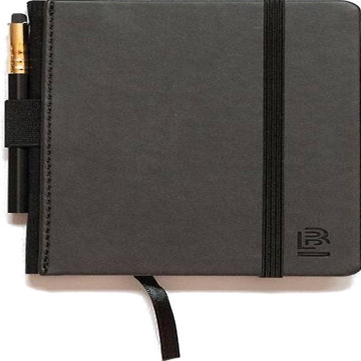 Small Black Blackwing Slate Dotted Notebook