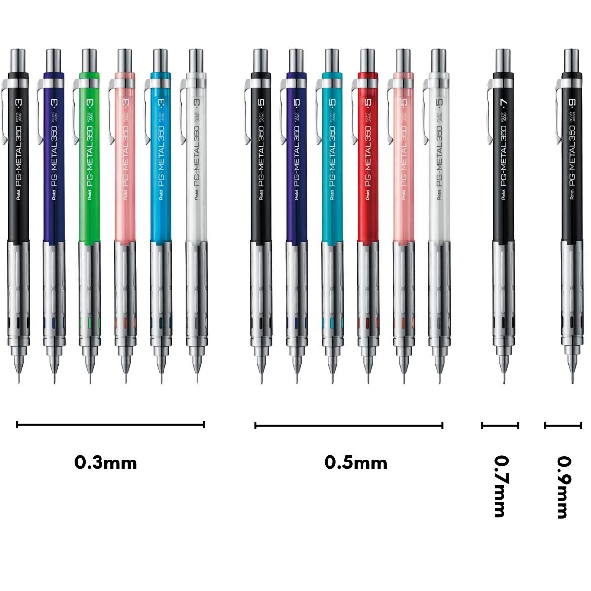 Pentel Metal 350 Mechanical Pencil