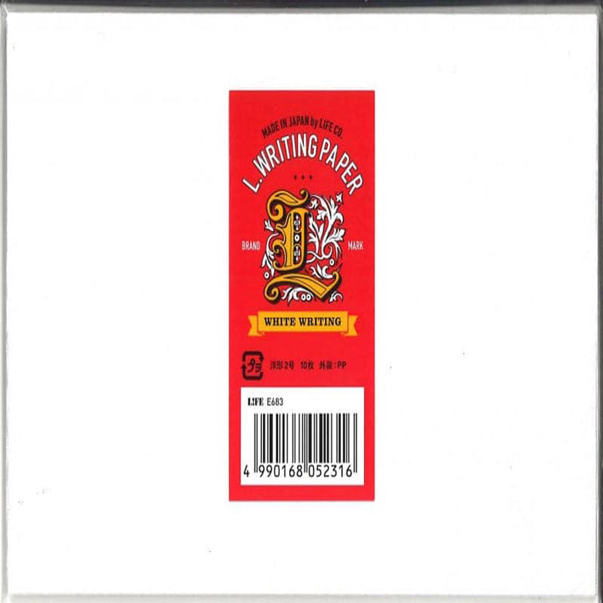 Life 'L brand' Label J Envelopes C6