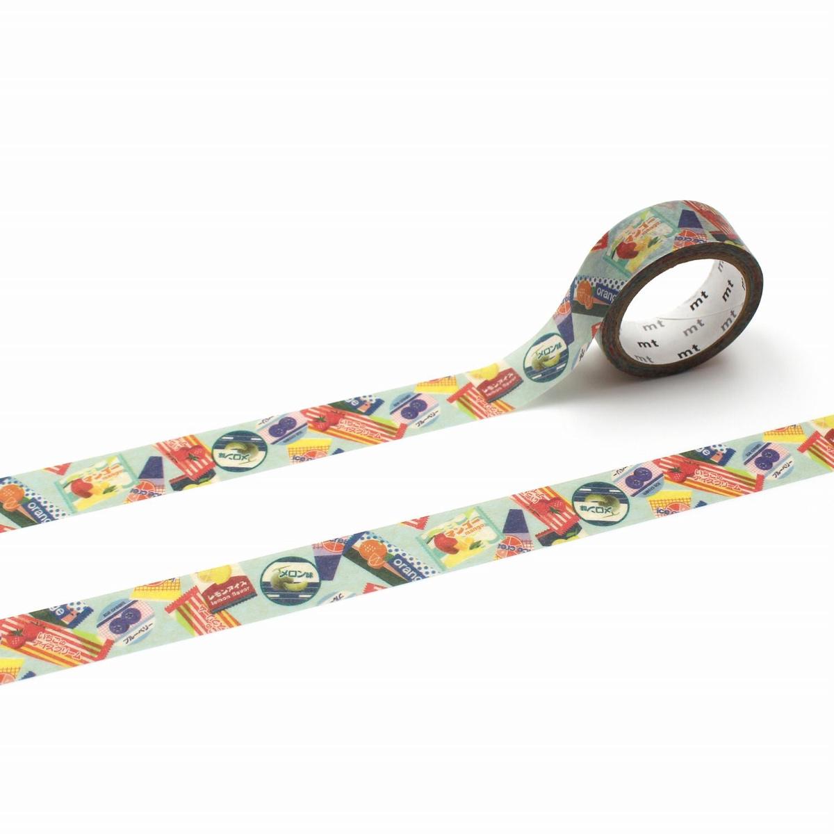 MT Upcyle Washi Tape - Mt Upcycle Ice Cream Package Collage