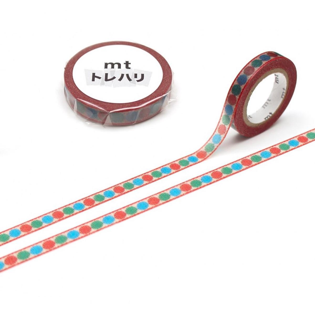 MT Trehari Washi Tape Tyrolean Dot
